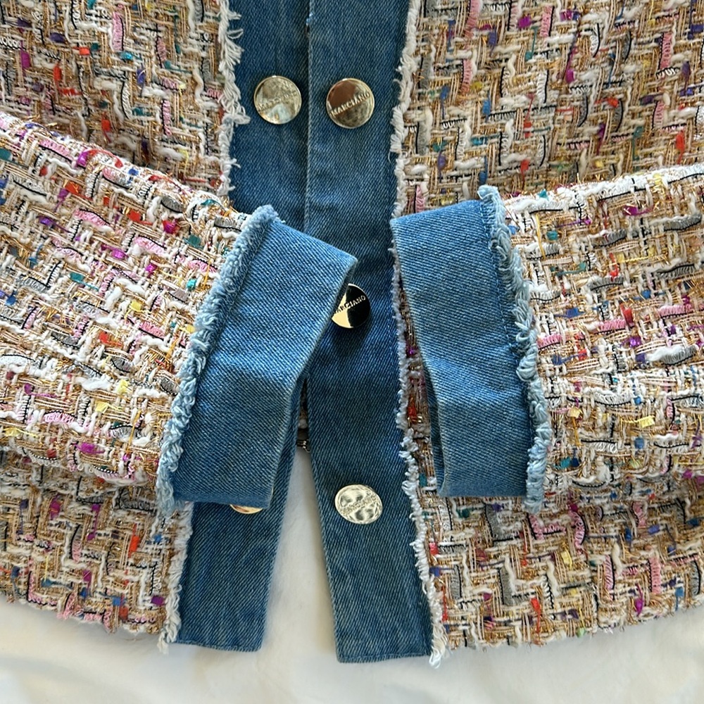 Marciano Multicolor Tweed & Denim Matching Set - Picture 4 of 6